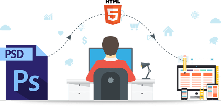 PSD to HTML CONVERSION